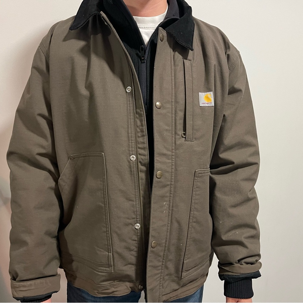 FULL SWING® RELAXED FIT RIPSTOP INSULATED JACKET - 3 WARMEST RATING